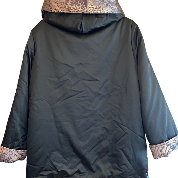 𝅺SANDRA Steiner Plus Size Coat with Hood EUC - Picture 5 of 15